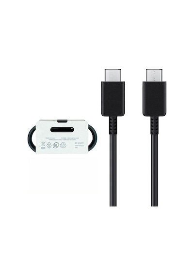 Oem Type-c To Type-c Siyah Beyaz Şarj Kablosu Ep-dg977