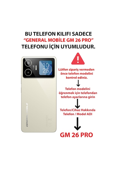 General Mobile Gm 26 Pro Uyumlu Sevimli Civciv Ve Kalp Desenli Baskılı Silikon Kılıf