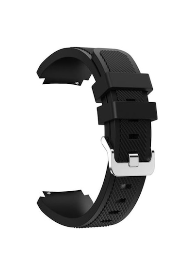 Apsuwa Samsung Uyumlu Gear S3 22mm Kordon Kayış Çizgili Silikon 22/czg