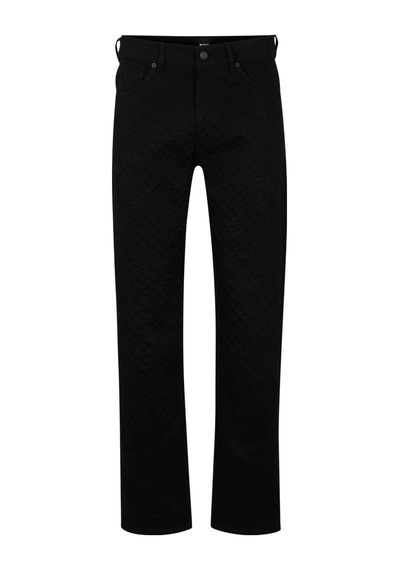 Boss London1 Erkek Black Jeans Siyah Siyah