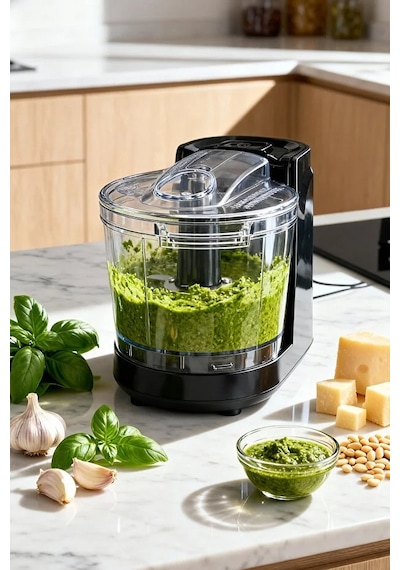 Kiwi KC-8217 350 ML Kapasiteli & Paslanmaz Çelik Bıçaklı Mini Gıda Doğrayıcı