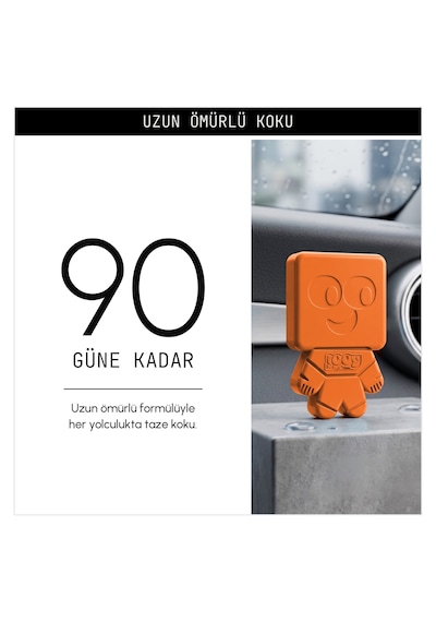 Vavana Jooy Araba Klima Kokusu 6'lı Set, 90 Gün Etkili Oto Kokusu Ginger Blossom