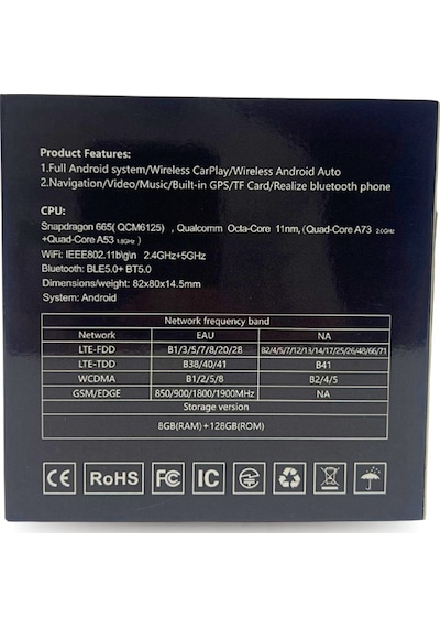 Sbox - Bmw Uyumlu Smartbox Android 13.0 8 Gb Ram 128 Gb Hdd Carplay Android Auto Uyumlu Sd Kart