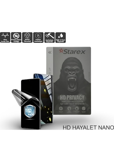One Plus 15 Uyumlu Nano Ekran Koruyucu Ultra İnce Hd Hayalet - Starex