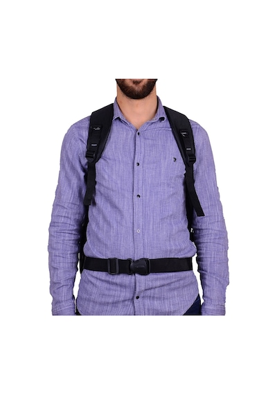 Strong Bag Strong Büyük Boy Seyahat Sırt Çantası- 17-18.4 İnch Laptop Bölmeli Str001 Siyah