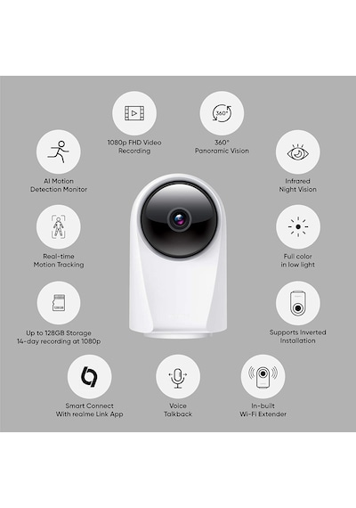 Realme RMH2001 360 Wi-Fi Smart Kamera