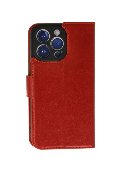 Sh Apple İphone 12 Pro Max Kılıf Trend S Plus Kapaklı Kılıf - Kırmızı Najmaddin
