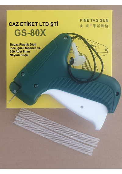 Türban Gelinlik Tabancası 80x Ve 200 Adet 2 Soket 5mm Naylon