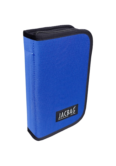 Jacbag Cover -sert Kapaklı Lastikli Kalem Kutusu Cover-saks renkli