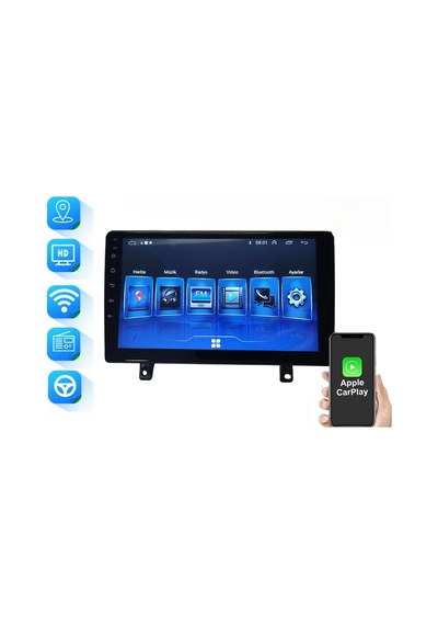 Opel Astra H 2005-2011 9 inç 6-64 GB PRO Android Carplay Multimedya