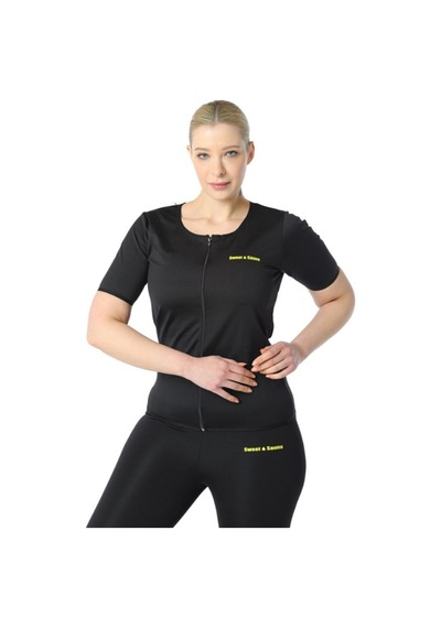 Fitformgiyim Unisex %100 Orijinal Fermuarlı Yarım Kollu Alt Üst Termal Takım Siyah