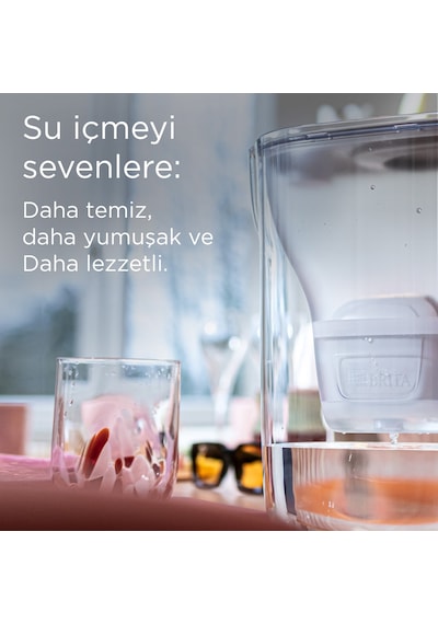 Brıta Style Essential Xl 1 X Maxtra Pro Pure Performance Filtreli Su Arıtma Sürahisi Kum Beji 3,6l