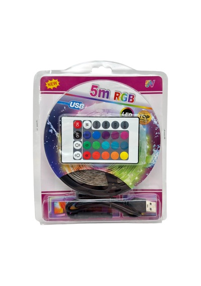 Panther Pt-355 Usb Rgb Şerit Led Işık 5m
