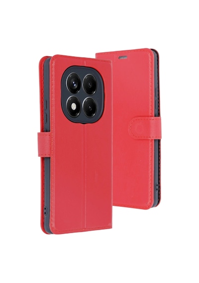 Xiaomi Redmi Note 15 Pro 5g Trend S Plus Kapaklı Kılıf - Kırmızı