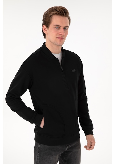 U.s. Polo Assn. Erkek Siyah Sweatshirt 50293380-vr046 Siyah