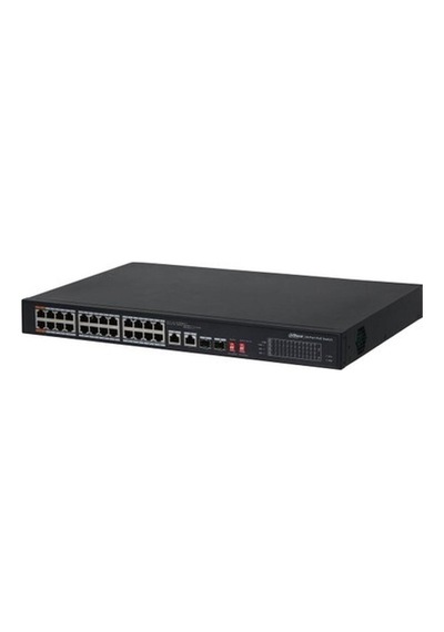 Dahua Pfs3226-24et-240 24 Port Megabit 24 Port Poe 240w +2 Port Combo Sfp Rack Mount Switch