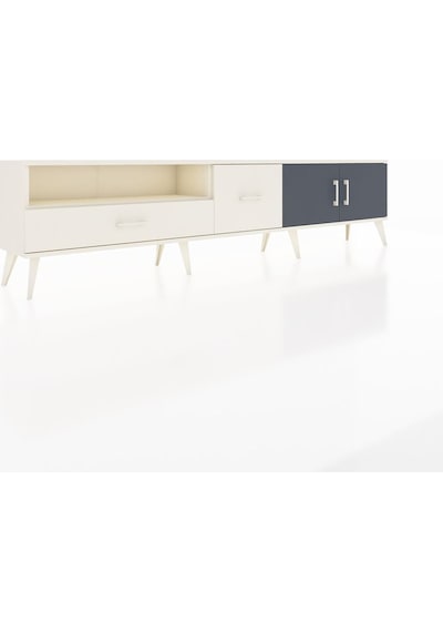 Arges Tv Ünitesi 2 Raflı 2 Çekmeceli 2 Kapaklı 220x30x51 Aytaşı-antrasit/aytaşı Antrasıt/aytası - Aytası Arges Tv Ünitesi 2 Raflı 2 Çekmeceli 2 Kapaklı 220x30x51 Aytaşı-antrasit/aytaşı Antrasıt/aytası - Aytası
