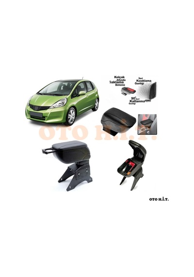 Honda Jazz 09-13 Uyumlu Kol Dayama Ve Kolçak Sürgülü
