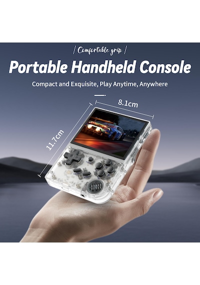 Rg35xx Retro Tv Uyumlu El Oyun Konsolu Game Boy Nintendo Playstation Arcade