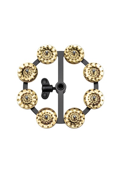 Meinl Hthh1b-bk Hihat 1 Row Hammered Brass Jingles Tamburin Siya
