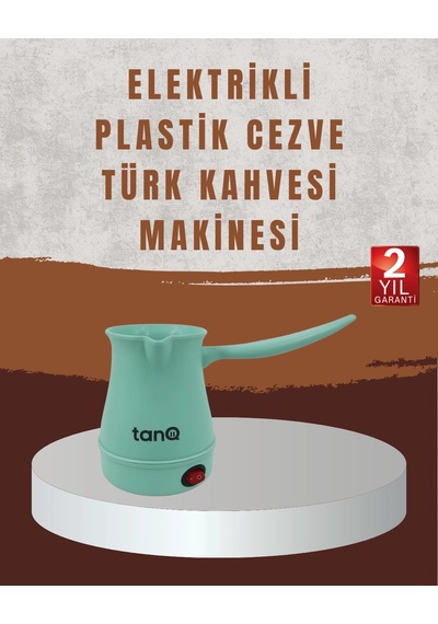 Işıklı Açma Kapama Anahtarlı Elektrikli Kahve Cezvesi - 5000 Çok Renkli