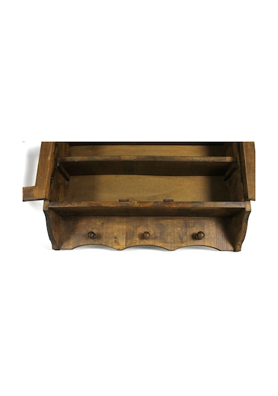 Eskitme Ahşap Mutfak Dolabı 56x61x13 Cm. Siyah Eskitme Ahşap Mutfak Dolabı 56x61x13 Cm. Siyah