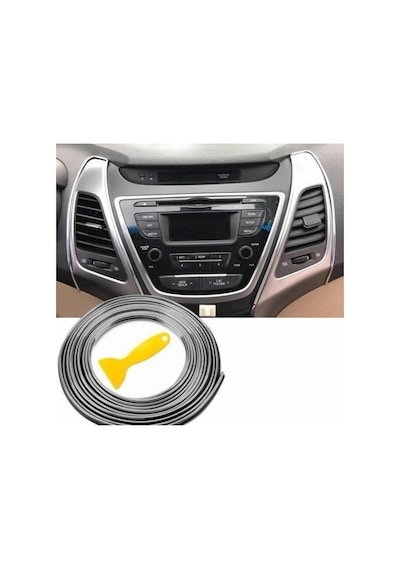 Skoda Octavia Araç Içi Nikelaj Krom 2 Metre Torpido Ip Trim Fitili