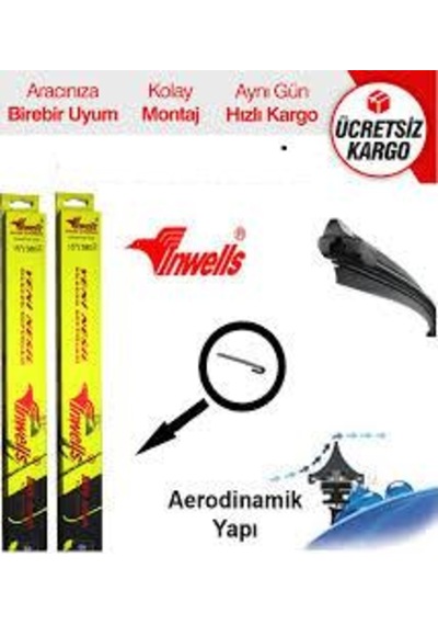 Inwells Suzuki Alto 2007-2014 Ön Muz Silecek Takımı