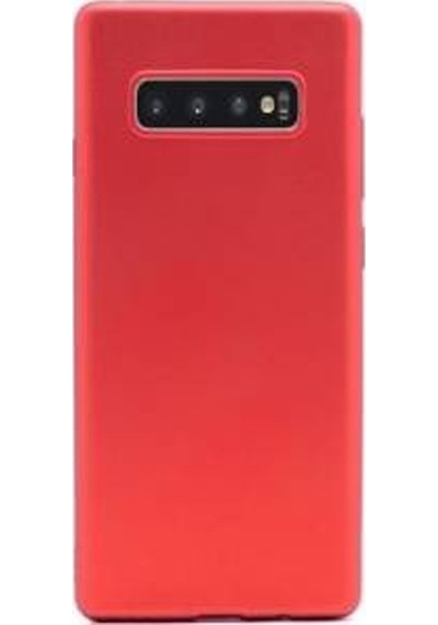 Samsung Uyumlu Galaxy S10 Kılıf Premier Silikon Esnek Arka Koruma