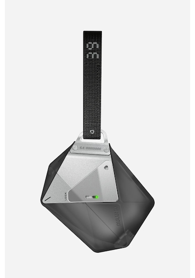 Apple Uyumlu Airpods Pro 3 Geometrik Desenli Kilitleme Mekanizmalı Ve Askı İpli Kılıf A39 Antrasit