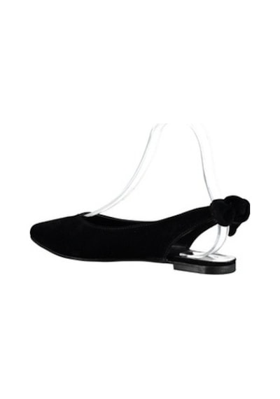 Fox Shoes Siyah Kadın Babet D726495302
