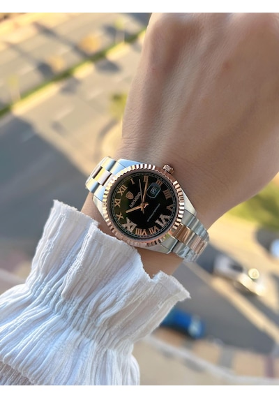 Raymond 2 Yıl Garantili Çelik Kasa Ve Kordon Kararma Renk Atma Yapmaz 5 Atm Kadın Kol Saati 611821.3 Rose Gold - Gümüş Raymond 2 Yıl Garantili Çelik Kasa Ve Kordon Kararma Renk Atma Yapmaz 5 Atm Kadın Kol Saati 611821.3 Rose Gold - Gümüş