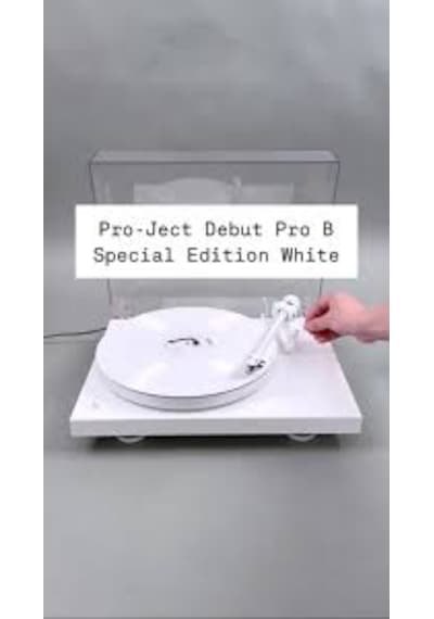Pro-ject Debut Pro B White Edition Pick İt Pro