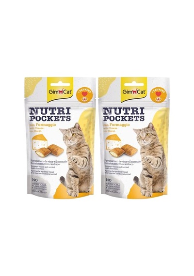 Nutripockets Kedi Ödülü Peynir Taurin, 60 G 2li Paket