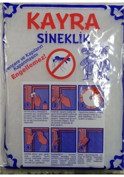 2 Adet Tek Kanat Cırtlı Sineklik Tül Sök Tak Yıka 75x125 Cm 75 X 125 Tül