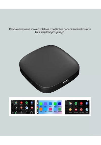 Hepsi Çift Bant Wifi Android Auto Kablosuz Bağlantı Cihazı Yeni Nesil Najmaddin