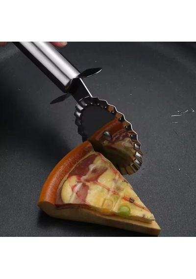 Mybru Paslanmaz Çelik Pizza Ve Hamur Kesici
