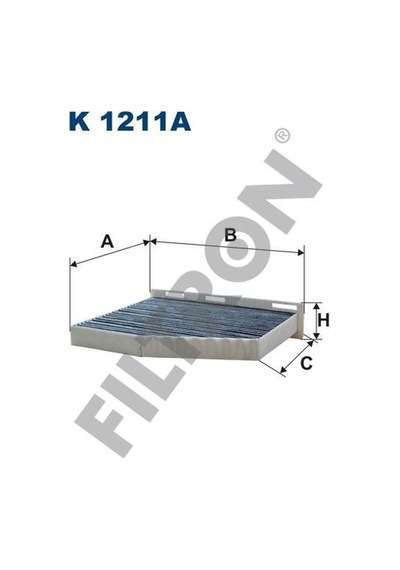 FILTRON K1211A POLEN FİLTRESİ VW GOLF VI / GOLF PLUS (5K1/5. AJ5.