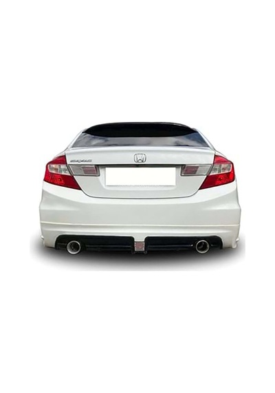 Honda Civic Fb7 Mugen Rr Arka Ek Plastik Siyah Difüzör 2012-2016 Arka-bodykit-ek-karlık