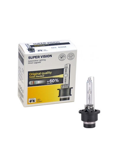 Süper Vision D2s Hıd Xenon Ampul Beyaz 35w 8000k 2 Li Sv505