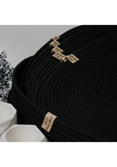 Zengin Design Home Zdh-630 Yuvarlak Supla Siyah