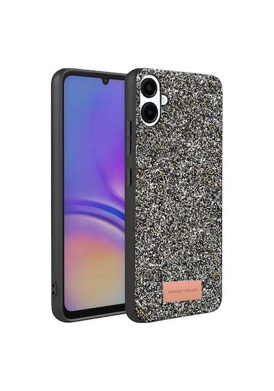 Onegif Samsung Galaxy A07 4g Bright Simli Kapak - Gold 0.2M-Çok Renkli