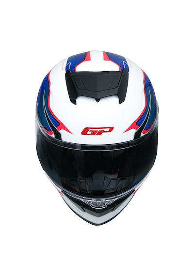 Gp Kompozit Mks008-ewbr Yarış Spoiler Güneş Vizörlü Şeffaf Full Face Motosiklet Kaskı Çok Renkli