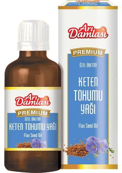 Arı Damlası Keten Tohumu Yağı 50 ML