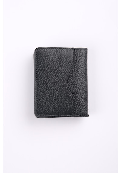 Ancora Leather Hakiki Deri Kartlık-26207 Siyah