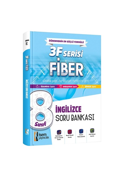 İsem Lgs 8. Sınıf Fiber İngilizce Soru Bankası İsem Yayıncılık