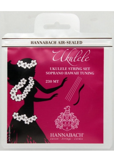 Hannabach 230mt Soprano Ukulele Teli Hawaii Tuning Geleneksel