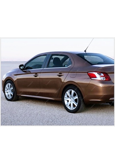 Famsotomotiv Peugeot 301 Paslanmaz Krom Cam Çıtası 6 Parça 2012 Üzeri