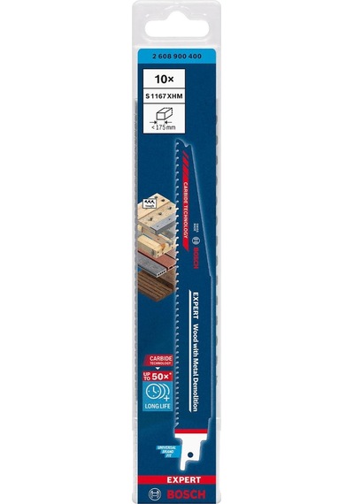 Bosch Expert S 1167 Xhm Ahşap-metal 225 Mm 10'lu Panter Testere 2608900400