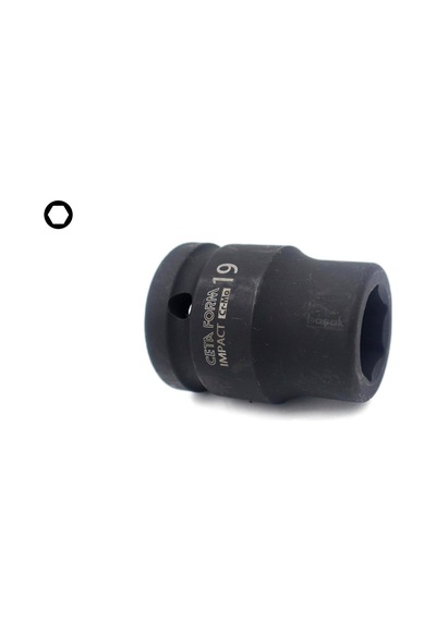Ceta Form 19 mm 3/4” 6 Köşe Havalı Lokma Anahtar C72-H19 Ceta Form 19 mm 3/4” 6 Köşe Havalı Lokma Anahtar C72-H19